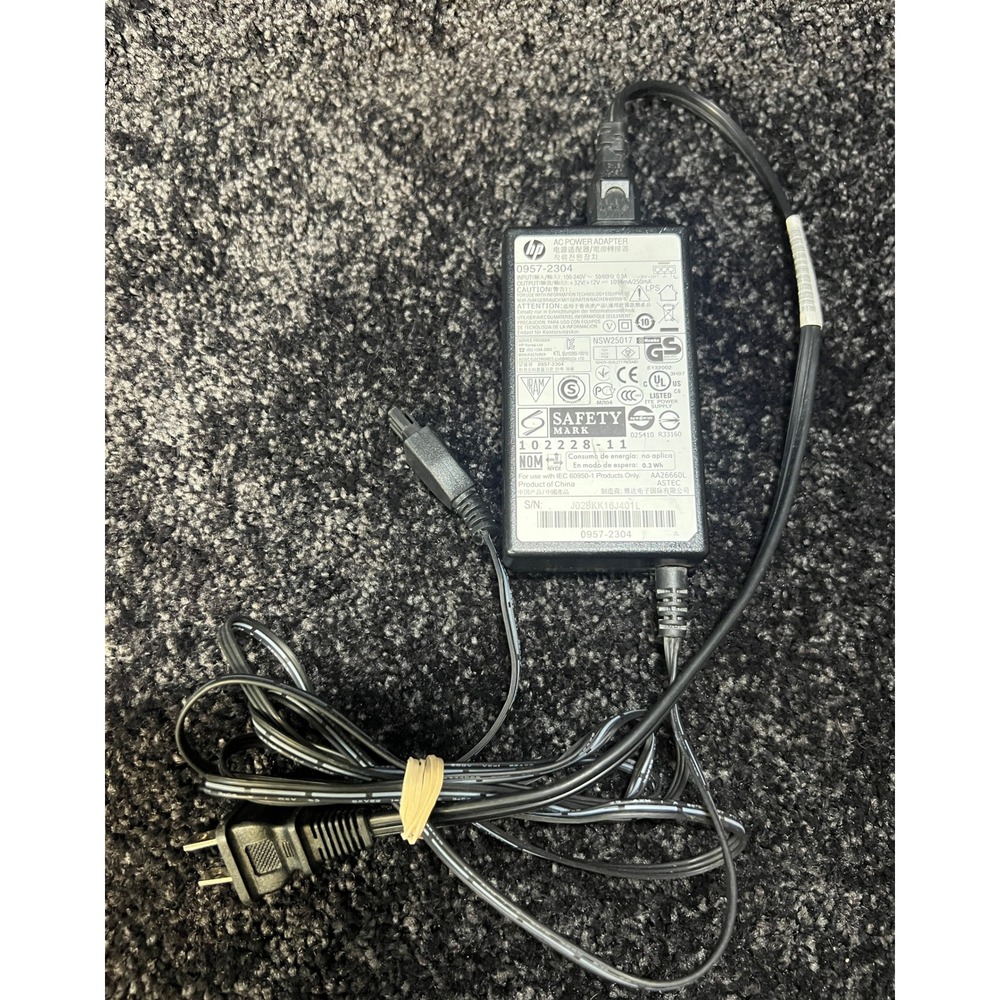 HP AC‎ Power Adapter Genuine OEM 0957-2304 32V 12V 1094mA 250mA - Tested Works